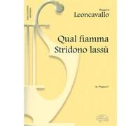 Partitions classique CARISCH LEONCAVALLO - QUAL FIAMMA STRIDONO LASSU - PIANO, VOIX SOPRANO Soprano, piano