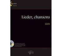 Partitions classique CARISCH LIEDER, CHANSONS + CD - CHOEUR SATB Choeur et ensemble vocal G