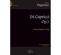 Partitions classique CARISCH PAGANINI NICCOLO - 24 CAPRICCI OP.1 - FLUTE Flûte traversière