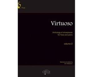 Partitions classique CARISCH VIRTUOSO, ANTHOLOGY OF SHOWPIECES VOL.2 - FLUTE, PIANO Flûte traversière