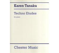 Partitions classique CHESTER MUSIC KARN TANAKA TECHNO ETUDES - PIANO SOLO Piano