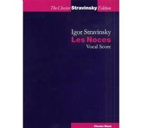 Partitions classique CHESTER MUSIC STRAVINSKY - LES NOCES - VOCAL SCORE - SATB Choeur et ensemble vocal G