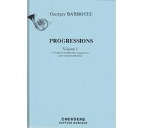 Partitions classique CHOUDENS BARBOTEU GEORGES - PROGRESSIONS VOL.1 - COR Cor