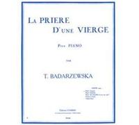 Partitions Classique Combre Badarzewska Tekla - La Priere D'Une Vierge Op.4 - Piano Piano