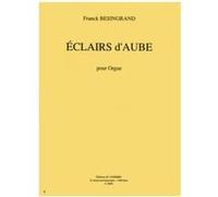 Partitions Classique Combre Besingrand Franck - Eclairs D'Aube - Orgue Orgue G