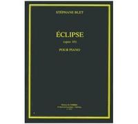 Partitions Classique Combre Blet Stephane - Eclipse Op.10 - Piano Piano