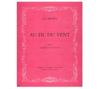 Partitions Classique Combre Brown Charles - Au Fil Du Vent - Saxophone Et Piano Saxophone