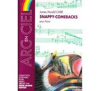 Partitions classique COMBRE CARR JAMES HAROLD - SNAPPY-COMEBACKS - PIANO Piano