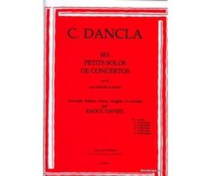 Partitions classique COMBRE DANCLA CH. - PETIT SOLO DE CONCERTO OP. 141 N° 2 EN LA MINEUR - VIOLON ET PIANO Violon G