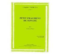 Partitions Classique Combre Dancla Charles - Petites Pieces Mignonnes (8) Op.149 N.2 Petit Fragment De Sonate - Violon Et Piano Violon