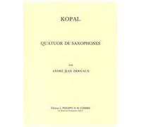 Partitions Classique Combre Dervaux Andre-Jean - Kopal - 4 Saxophones Saxophone G