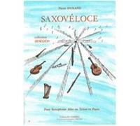 Partitions Classique Combre Durand Pierre - Saxoveloce - Saxophone Alto Ou Tenor Et Piano Saxophone G