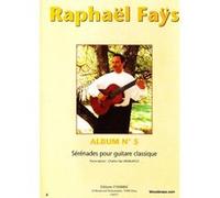 Partitions classique COMBRE FAYS RAPHAEL - ALBUM N°5 (SERENADES) - GUITARE Guitare