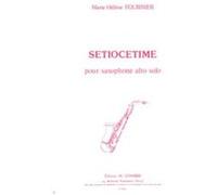 Partitions Classique Combre Fournier Marie-Helene - Setiocetime - Saxophone Alto Saxophone G