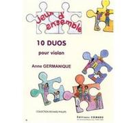 Partitions Classique Combre Germanique Anne - Duos (10) - 2 Violons Violon