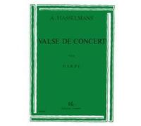Partitions Classique Combre Hasselmans Alphonse - Valse De Concert - Harpe Autres Cordes Pincées