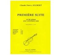 Partitions Classique Combre Joubert Claude-Henry - Suite N.1 En Mi Min. - Contrebasse Seule Contrebasse