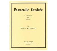 Partitions Classique Combre Karveno Wally - Passacaille Graduee (18 Variations) - Piano Piano