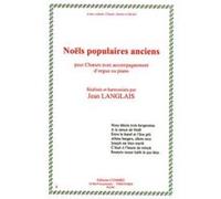 Partitions Classique Combre Langlais Jean - Noels Populaires Anciens (7) - Choeur Et Orgue Ou Piano Choeur Et Ensemble Vocal G
