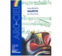 Partitions Classique Combre Lelouch Emile - Galipette - Flute Et Piano Flûte Traversière
