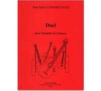Partitions Classique Combre Lemarchand Jean-Marie - Duel - Ensemble De Guitares Ensemble Mixte G