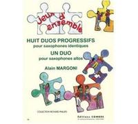 Partitions Classique Combre Margoni Alain - Duos Progressifs (8) Et Un Duo - 2 Saxophones Saxophone