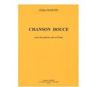 Partitions Classique Combre Martin Gilles - Chanson Douce - Saxophone Alto Et Piano Saxophone