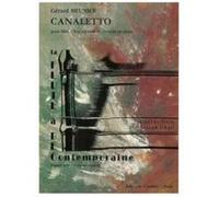 Partitions Classique Combre Meunier Gerard - Canaletto - Flute A Bec Soprano Et Clavecin Ou Piano Flûte À Bec