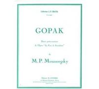 Partitions Classique Combre Moussorgsky Modeste - Gopak Extr. De La Foire De Sorotchintsky - Piano Piano
