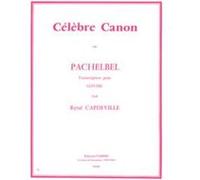 Partitions Classique Combre Pachelbel Johann - Celebre Canon - Guitare Guitare G