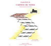 Partitions Classique Combre Pascal Claude - Carnets De Notes Vol.5 - Piano Piano G