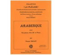 Partitions Classique Combre Paulet Vincent - Arabesque - Saxophone Et Piano Saxophone G