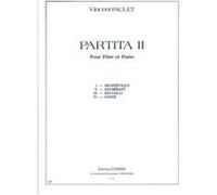 Partitions Classique Combre Paulet Vincent - Partita Ii - Flute Et Piano Flûte Traversière G