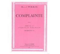 Partitions Classique Combre Perrin Marcel - Complainte - Saxophone Ou Trompette Et Piano Saxophone G