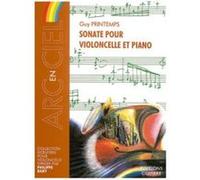 Partitions Classique Combre Printemps Guy - Sonate Pour Violoncelle Et Piano - Violoncelle Et Piano Violoncelle G