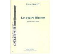 Partitions Classique Combre Proust Pascal - Les Quatre Elements - Piccolo Et Piano Flûte Traversière