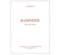 Partitions Classique Combre Ribault Andre - Badinerie - Piano Piano