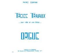 Partitions Classique Combre Sciortino Patrice - Travaux Pour Mille Et Une Flutes (13) - Orgue Orgue G
