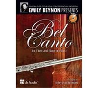 Partitions classique DEHASKE BEL CANTO + CD - FLUTE, HARPE OU PIANO Flûte traversière G