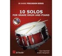 Partitions classique DEHASKE BOMHOF G. - 10 SOLOS FOR SNARE DRUM - CAISSE CLAIRE Percussion G