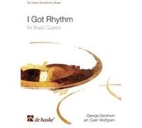 Partitions classique DEHASKE GERSHWIN GEORGE - I GOT RHYTHM FROM GIRL CRAZY - QUATUOR CUIVRES Ensemble vents G