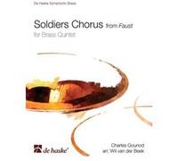Partitions classique DEHASKE GOUNOD CHARLES - SOLDIERS CHORUS FROM FAUST - QUINTETTE CUIVRES Ensemble vents G