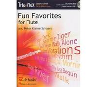 Partitions classique DEHASKE KLEINE SCHAARS PETER - FUN FAVORITES FOR FLUTE + CD - FLUTE Flûte traversière G