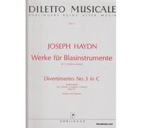 Partitions classique DOBLINGER HAYDN JOSEPH - DIVERTIMENTO N°3 IN C HOB.II:7 - CONDUCTEUR & PARTIES Musique de chambre