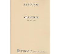Partitions classique DURAND DUKAS P. - VILLANELLE - COR ET PIANO Cor