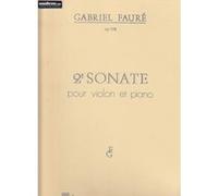 Partitions classique DURAND FAURE - SONATE N 2 OP 108 - VIOLON ET PIANO Violon