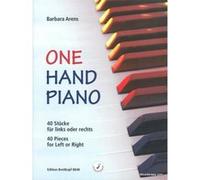 Barbara Arens – One Hand Piano – 40 pièces pour main gauche ou droite – Breitkopf & Härtel