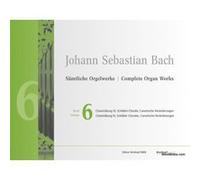 Partitions classique EDITION BREITKOPF BACH J.S. - COMPLETE ORGAN WORKS VOL.6 - Clavierübung III / Schübler-Choräle / Canonische Veränderun Orgue G