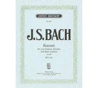 Partitions classique EDITION BREITKOPF BACH J.S. - DOUBLE CONCERTO POUR VIOLON EN RE MINEUR BWV 1043 - VIOLON, PIANO Violon