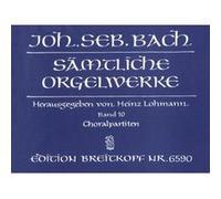 Partitions classique EDITION BREITKOPF BACH J.S. - INTEGRALE POUR ORGUE VOL.10 Orgue G